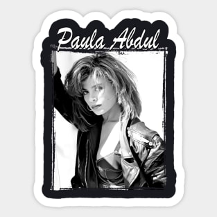 Paula Abdul Band Sticker